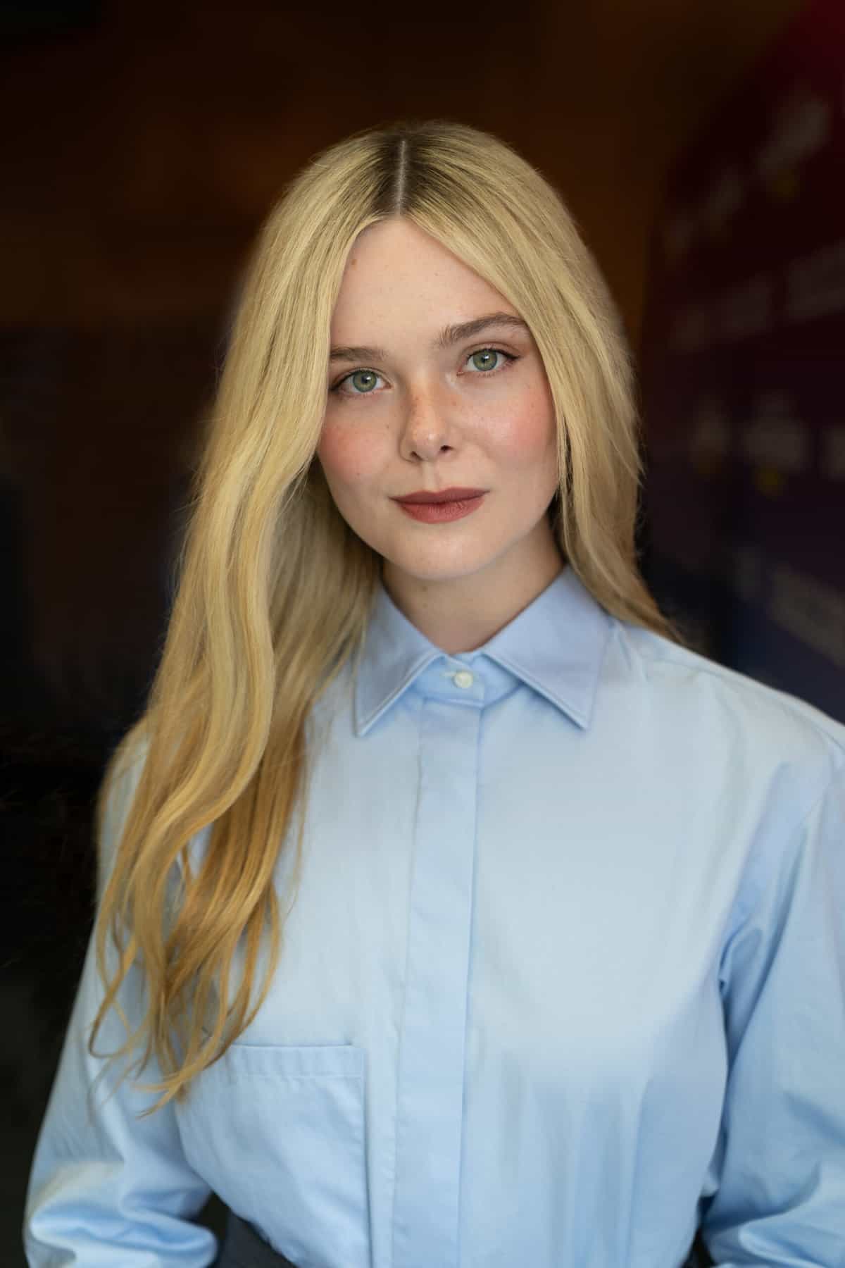 Actress Elle Fanning photographed for Deadline Hollywood by Zusha Goldin